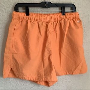 NWT DSG Woven Shorts, Tangerine Orange, size medium